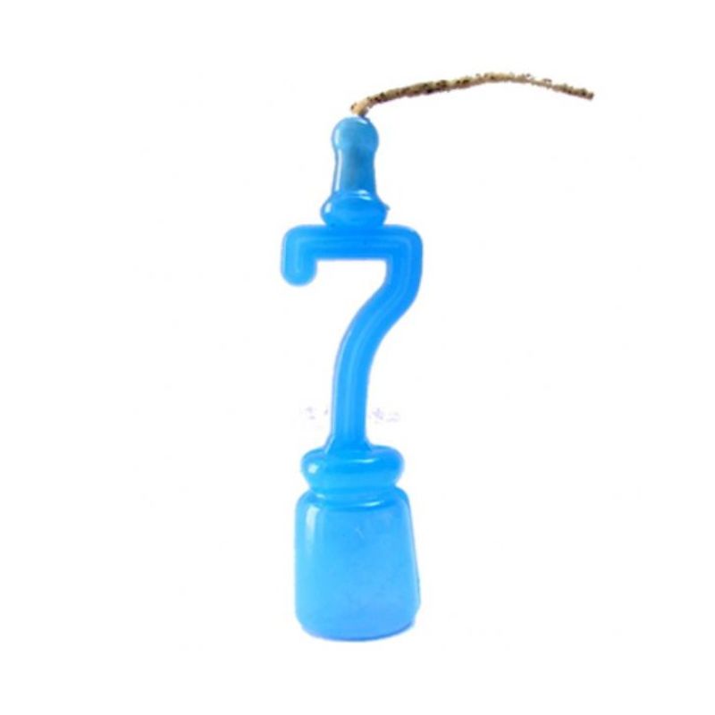 Vela p/ Aniversario Bianco C/10 Nº 7 Azul