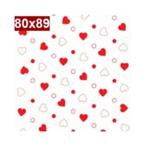 Saco de Presente Tr c/25 58x89 Coracoes R-958