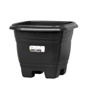 Vaso Quadrado N°22 Preto Rischioto R-9249