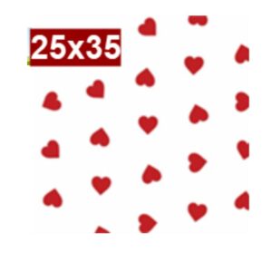 Saco de Presente Tr c/50 25x35 Amor VM Gala R-914