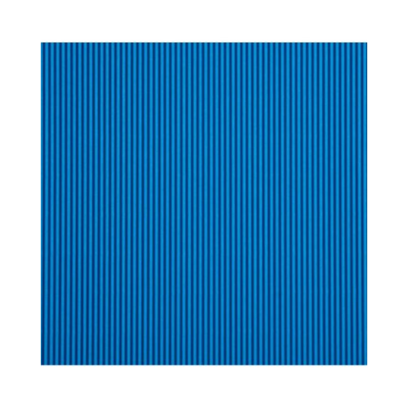 Papel Microondulado 50x80 10Fls Azul R-12100