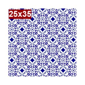 Saco de Presente c/50 25x35 Azulejo R-611
