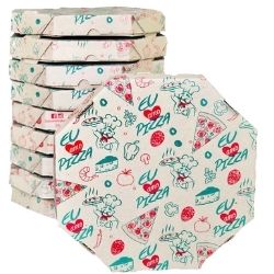 Caixa de Pizza Hexagonal N°40 C/10 Baluarte R-20