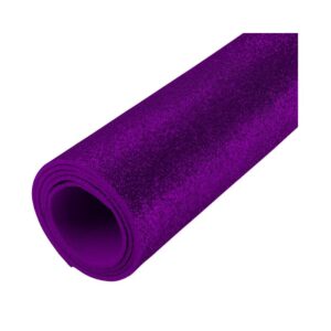 Emborrachado Gliter Roxo 40x50 C/10 R-NZ-540