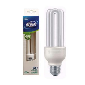 Lampada Fluor Comp. 3U 25W 127V 6400K-T4