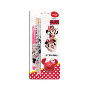 Kit Escolar Minnie c/5 Molin R-22330