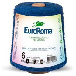 Barbante Euroroma Az Royal 4/6 600g R-620-903