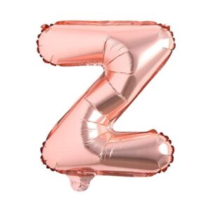 Balão Metalizado 16x40cm Rose "Z" c/6 R-8215