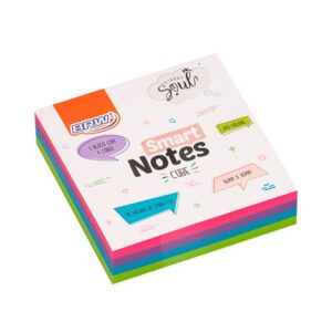 Bloco Nota Cube C/12 Sort 76x76 BRW R-BA7601