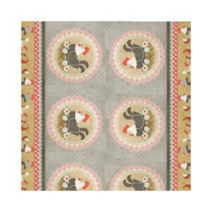 Bobina Toalha Mesa Plast Térm 30M Galinha R-909