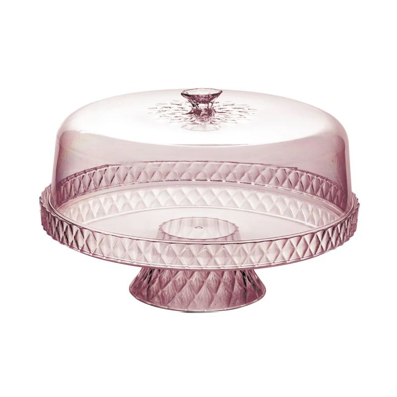 Boleira c/Pé 4em1 Glamour B2 Rose Plasutil 14199