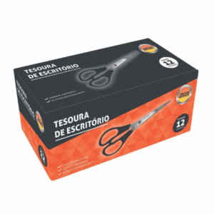Tesoura de Escritório 19,5cm Leo&Leo R-91013