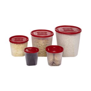 Conj Pote Mantimento Jaguar Redondo 5Pçs R-1701