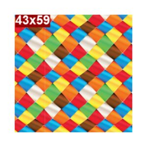 Saco de Presente c/50 43x59 Retalho de Cetim R-606