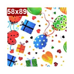 Saco de Presente c/25 58x89 Baloons Gala R-136
