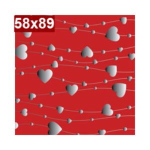 Saco de Presente c/25 58x89 Line Hearth R-863