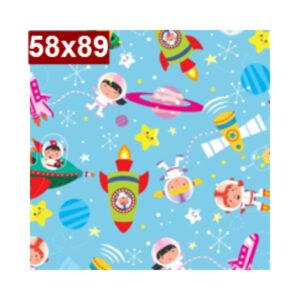Saco de Presente c/25 58x89 Space Gala R-215