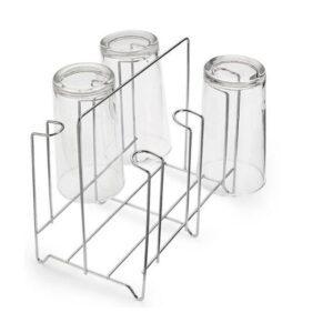 Porta Copos 6 Lugares Cromado Niquel R-117