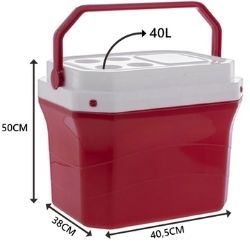 Caixa Termica 40L Vermelho Paramount R-855