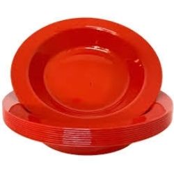 Prato Infantil Vermelho Plasberg R-10182 - Unidade