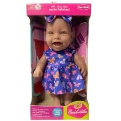 Brinq. Bambola Boneca Bambolinha Negra 100% Vinil