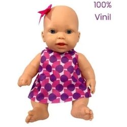 Brinq. Bambola Boneca Bambolete 100% Vinil