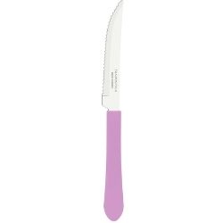 Faca Tramontina Leme P/ Churrasco Cor Lilás Inox  R-812423