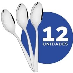 Colher P/ Churrasco Inox Havaí C/12un. Tramontina R-63905012