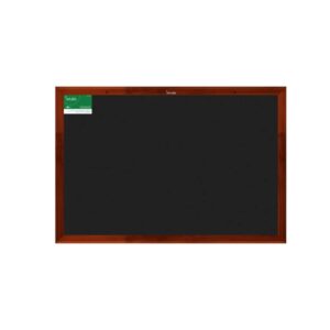 Quadro Negro Madeira Mogno 70x50cm Souza R-2103