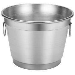 Balde de Gelo Aluminio Lixado 6L Redar R-0710