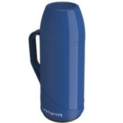 Garrafa Térmica Roma Eco 1Litro Cor Azul Caixa C/6 Unid. Unitermi R-002R