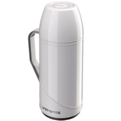 Garrafa Térmica Roma Eco 1Litro Cor Branca Caixa C/6 Unid. Unitermi R-008R