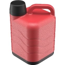 Botijão Invicta 5Litros PRO Cor Vermelha Velvet R-87341808