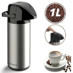 Garrafa Térmica Verona Eco 1Litro Inox Unitermi 85013R - Imagem 2
