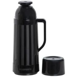 Garrafa Térmica Topazio 1Litro Cor Preta Soprano R-0183.03 - Imagem 2