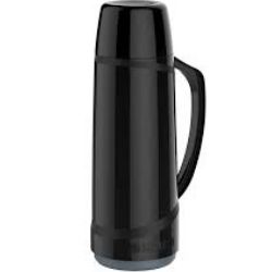Garrafa Térmica Cristal 1Litro Preta Soprano R-0160.03