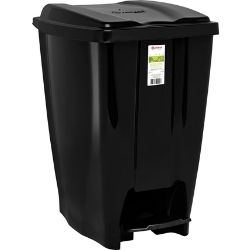 Lixeira C/Pedal 40L Jaguar R-1793