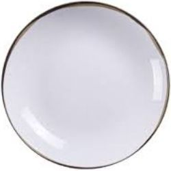 Prato Porcelana Fundo 21cm Canyon Tramontina 0134