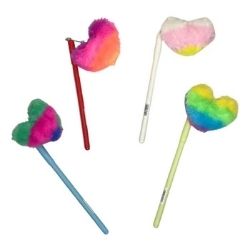 Caneta Esf. PomPom Coração 0.7 Sort Wincy WPD30033
