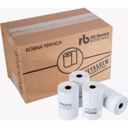Bobina Térmica BR 80X40mm Rio Branco R-116