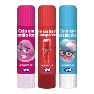 Cola Bastão Fini Colorida 10g Leo&Leo R-10346