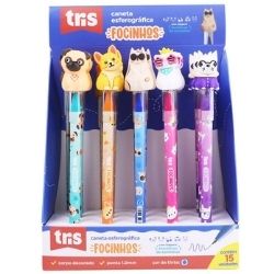 Caneta Esf. Tris Focinhos 1.0 R-905154 (DP/15) - Unidade