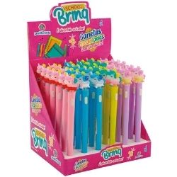 Caneta C/Luz Unicórnio C/20 Polibrinq R-SCB30