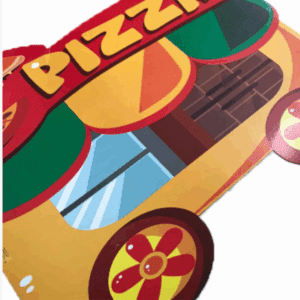 Placa Carrinho de Pizza Reino Festas 492 - Image 2