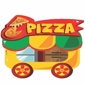 Placa Carrinho de Pizza Reino Festas 492