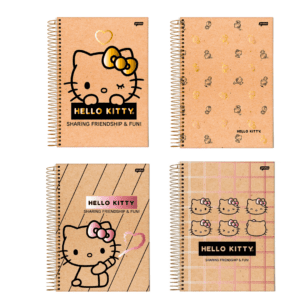 Cad Esp Jandaia CD 1x1 80F C/4 Hello Kitty Kraft