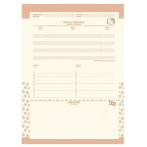 Cad Esp Jandaia CD 1x1 80F C/4 Hello Kitty Kraft - Image 3