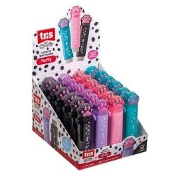 Caneta Borracha Fluffy Pets Tris(DP/24) R-902481 - Unidade