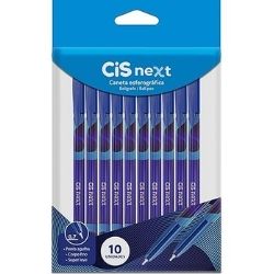 Caneta Esf. Clic 0,7 Retrátil C/25 AZ Newpen 01141