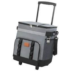 Bolsa Térmica Rodinhas Poliester 35x28x40 C3B 4451
